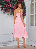 Elegant Blush A-Line Dress