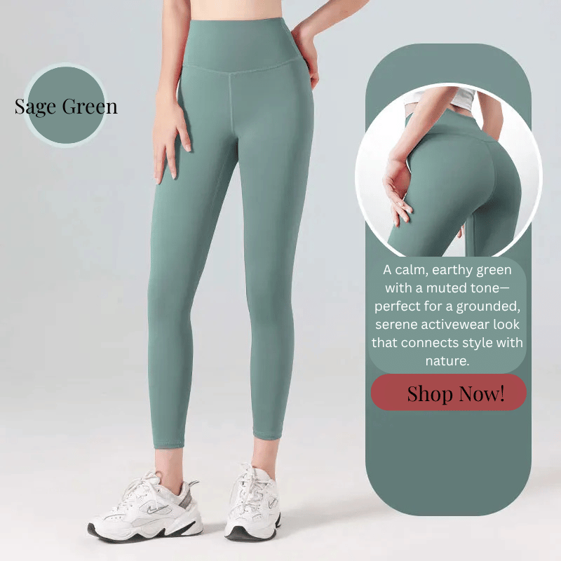 Ribbed High Waisted Seamless Leggings – Tummy Control Yoga & Gym Pants for Women